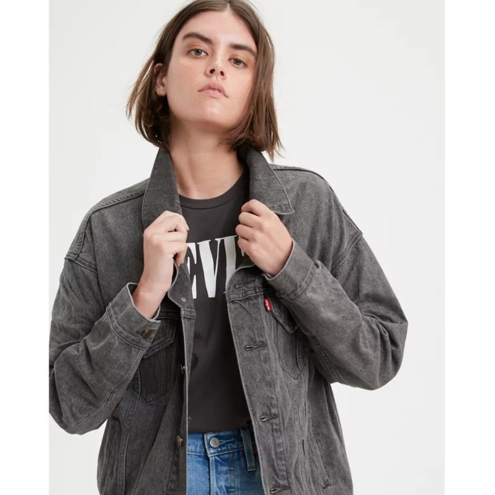 NWT Levi's Dad Tucker Jacket (Black)